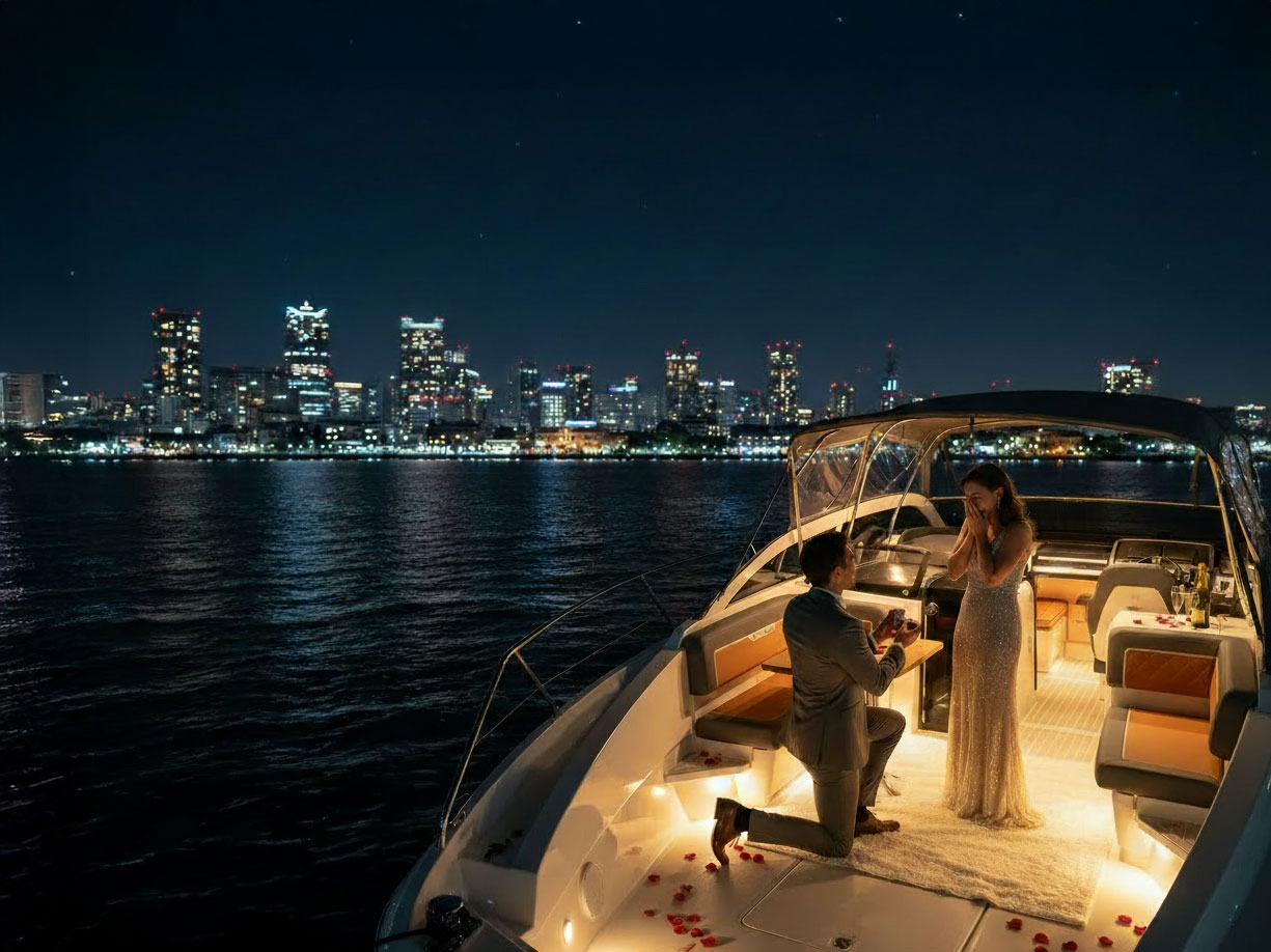 カジュアルな船上宴会・飲み会