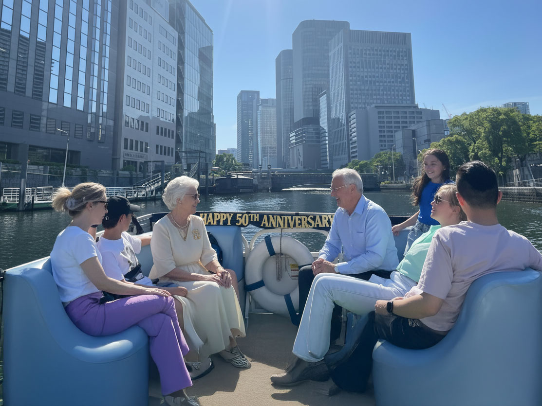 結婚記念日クルーズ